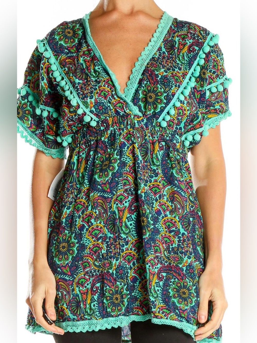 Women top short kaftan - size XL